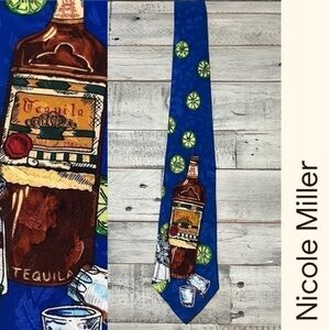 Nicole‎ Miller Tequila Shots Silk Tie -
Come On You Guys, One More…
